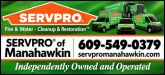 SERVPRO of Manahawkin Sponsorship Banner
